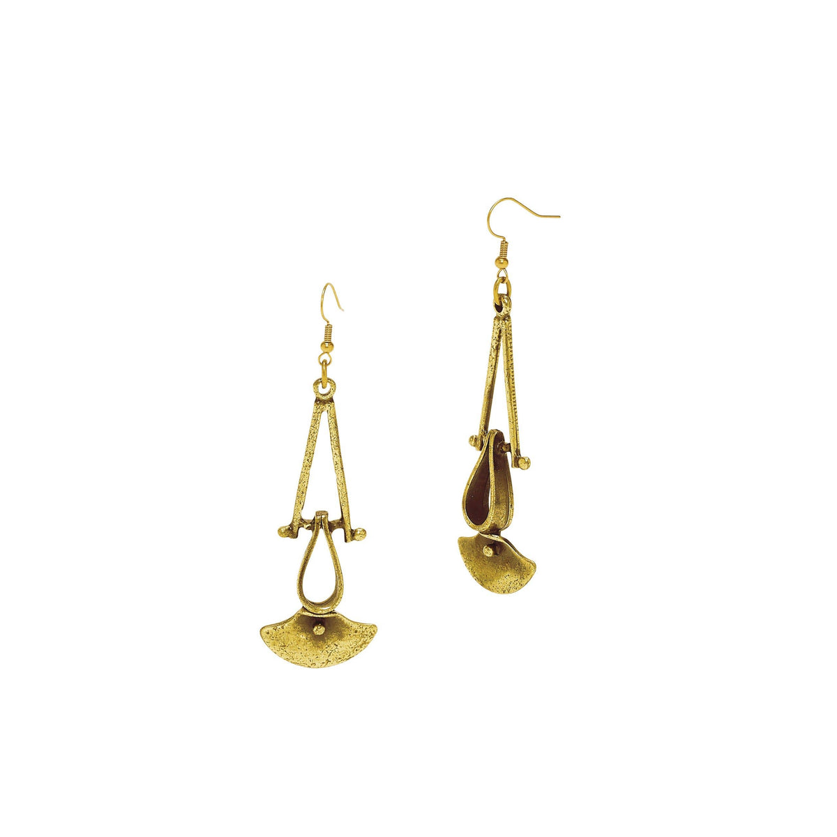 BRONZE Handmade Pewter Earrings