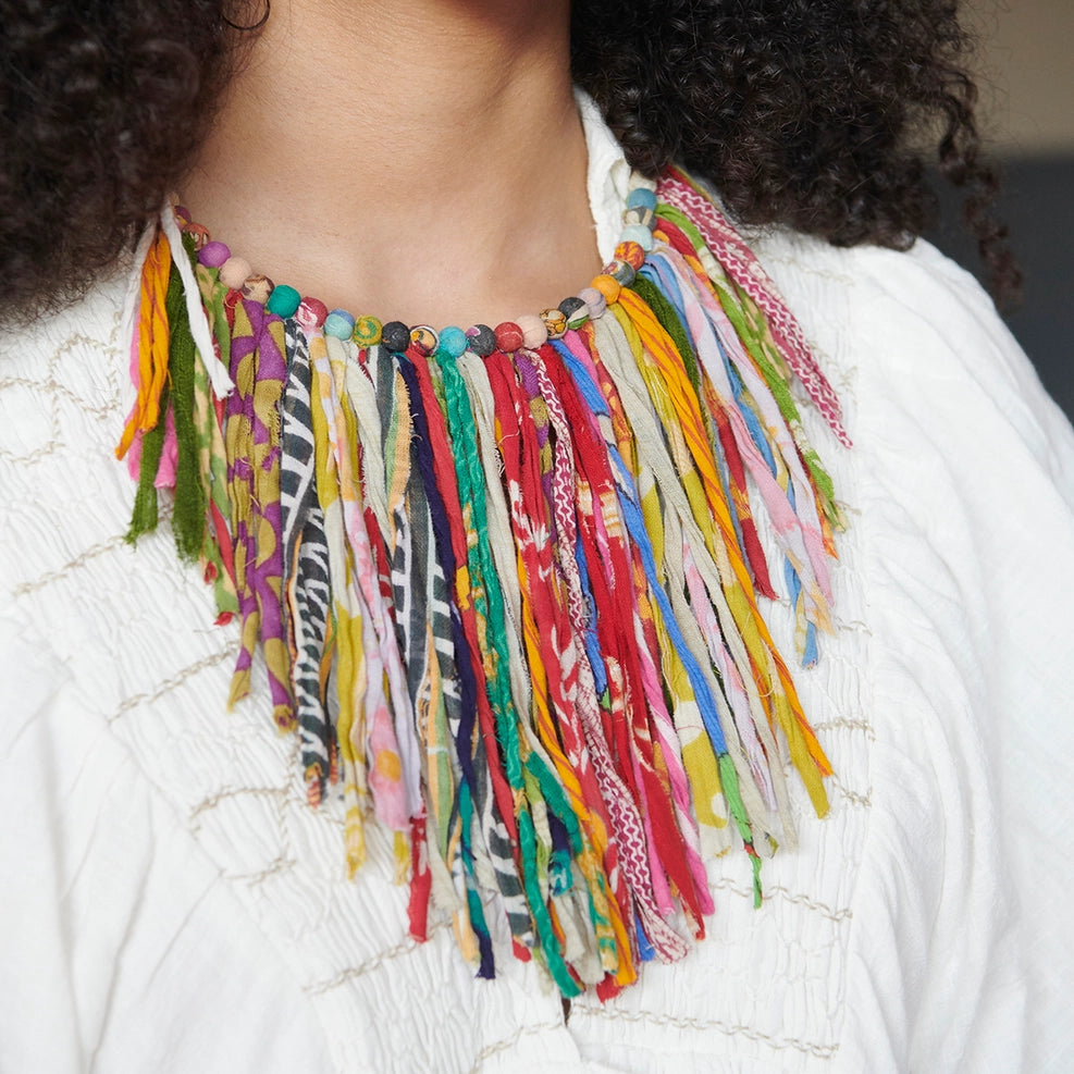 Artisan Fringe Necklace