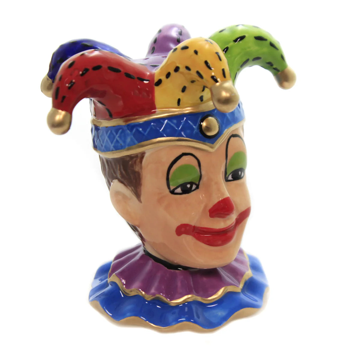 Mask Girl & Jester Salt & Pepper Shaker