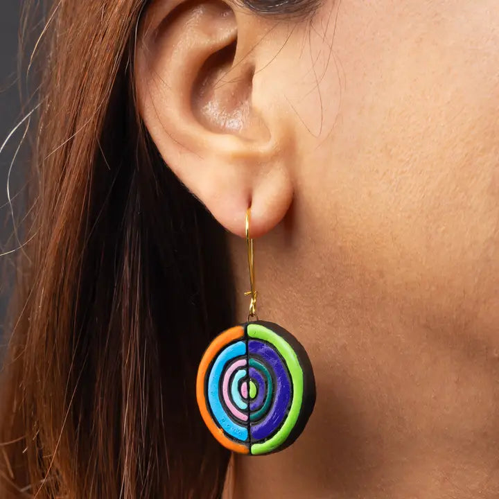 Boho Geometry Necklace & Earrings