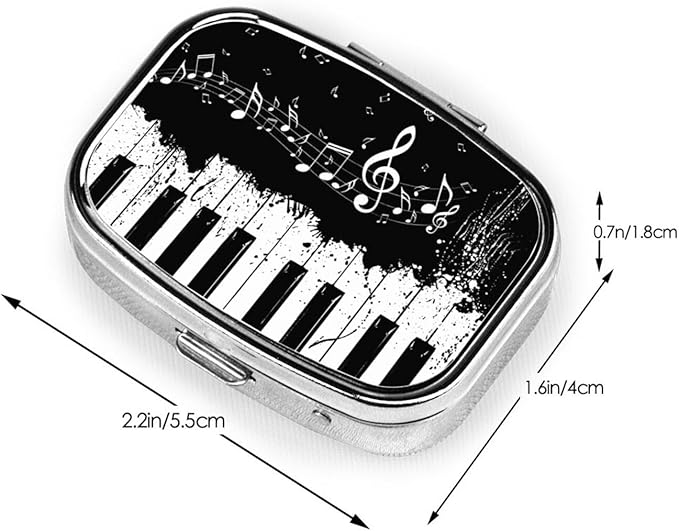 Piano Pill Case