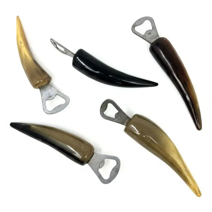 Polished Horn Bottle Opener
