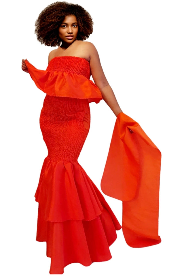 Mermaid Dress w Smock