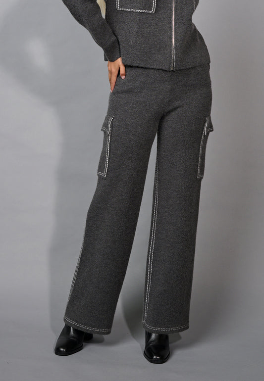 Urban Luxe Cargo Knit Pants