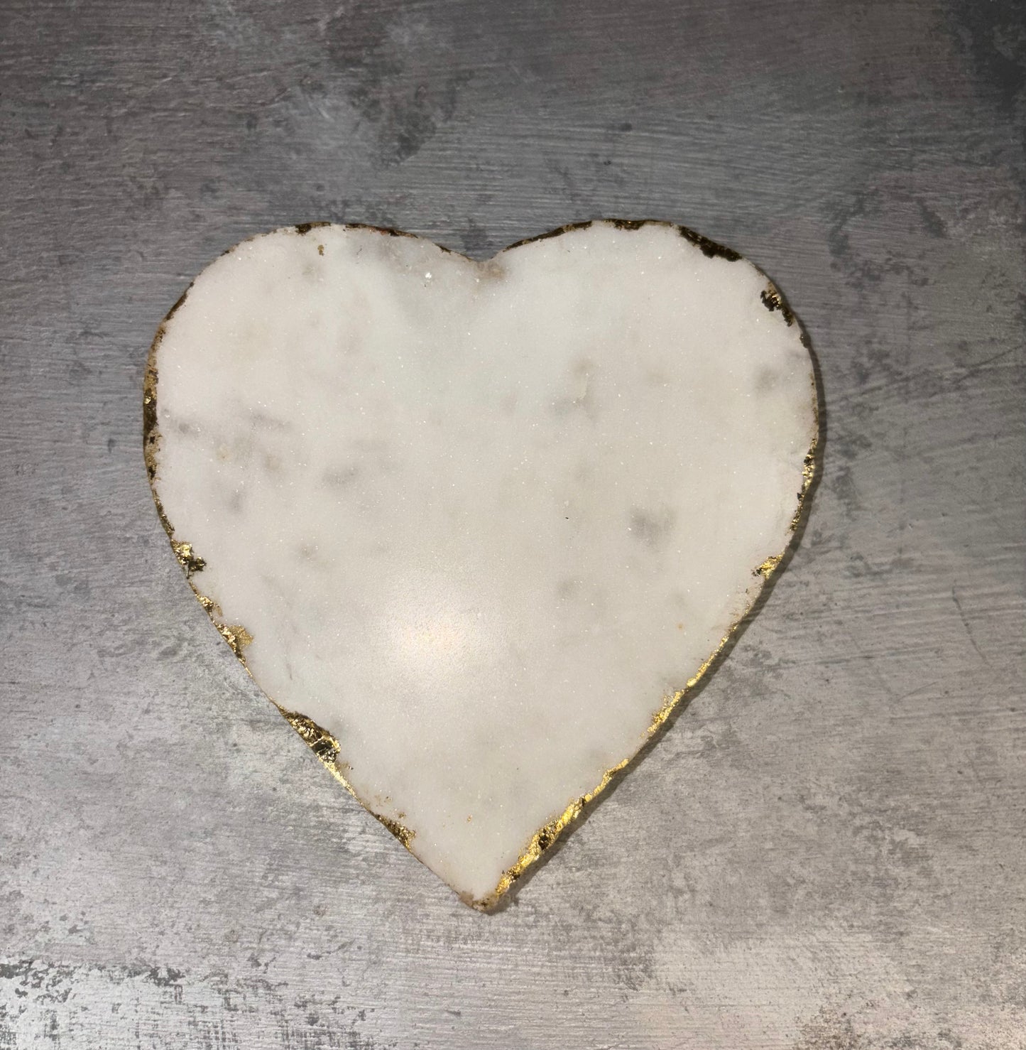 Marble Heart Coasters