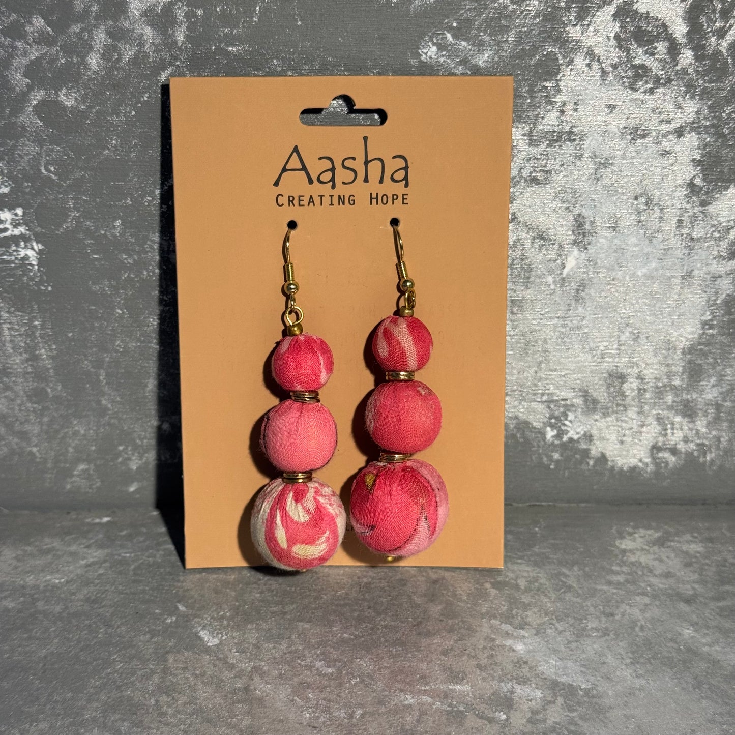 Anju Cloth Beaded Earrings
