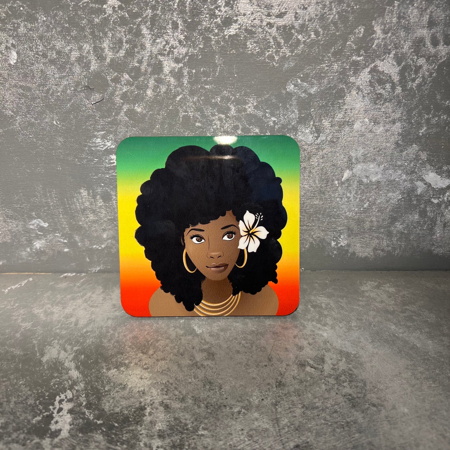 Black Girl Coasters