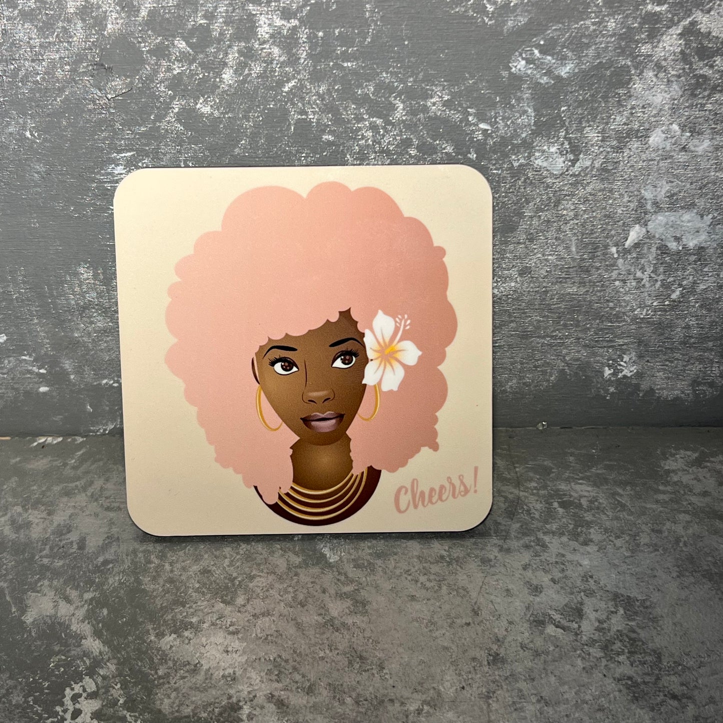 Black Girl Coasters