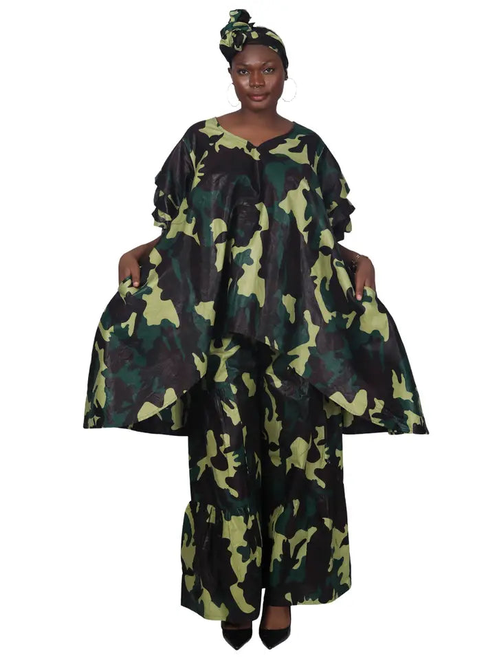 Camo Pants Set