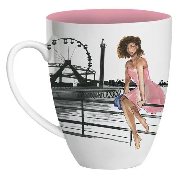 Crowned In Curls Mug