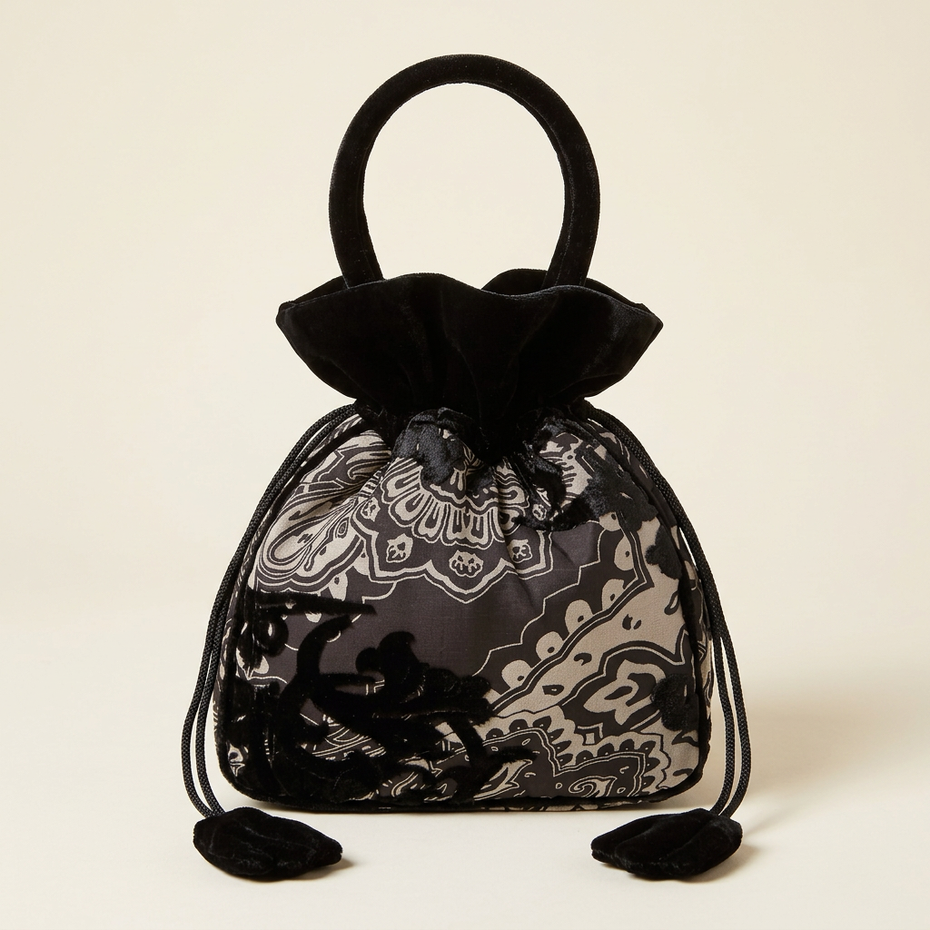 Velvet Night Clutch studio product image
