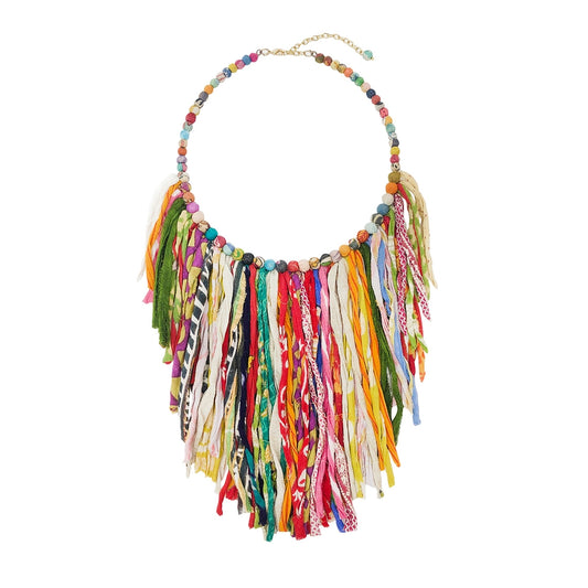 Artisan Fringe Necklace