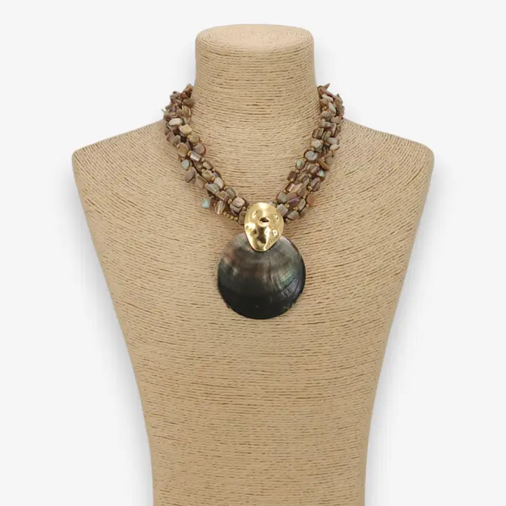 Mother of Pearl Shell Necklace