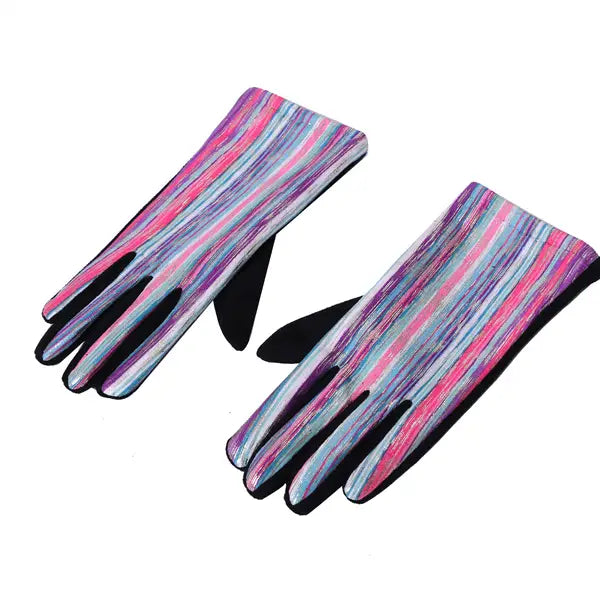 Chic Winter Glow Gloves