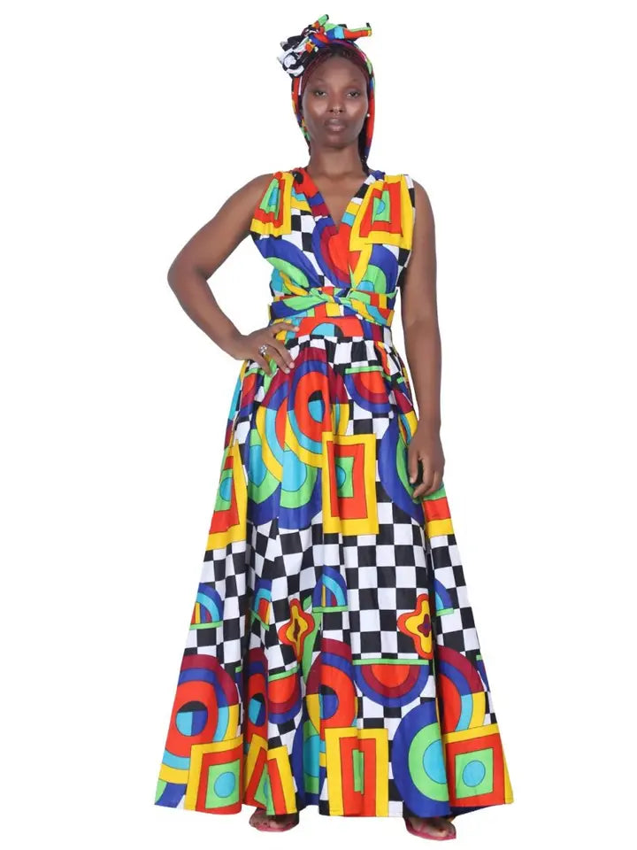 African Halter Palazzo