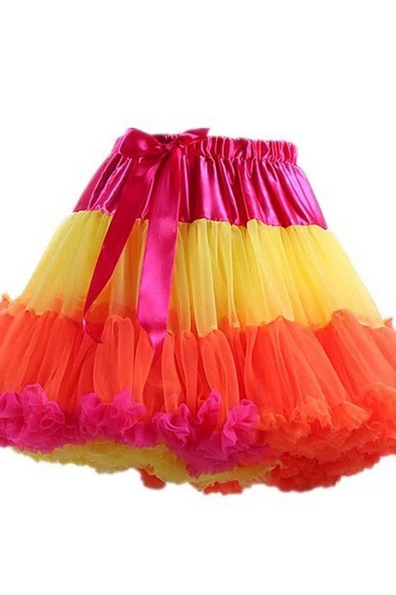 TULLE TUTU PETTISKIRT DANCE SKIRT