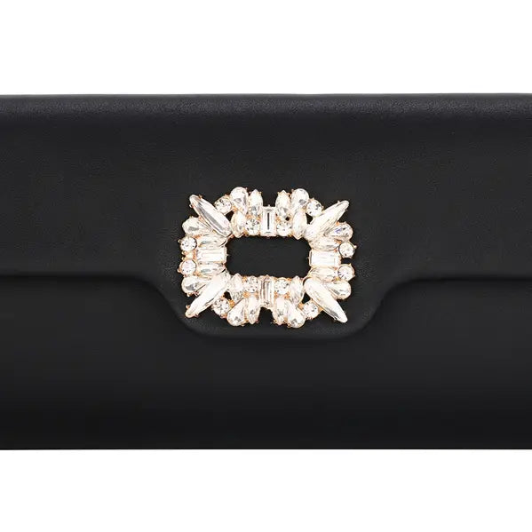 The Luxe Faux Leather Clutch