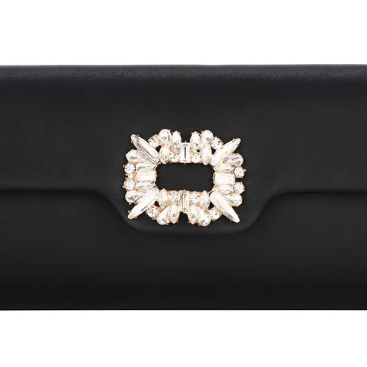 The Luxe Faux Leather Clutch