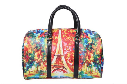 Eiffel Tower Paris Weekender Bag