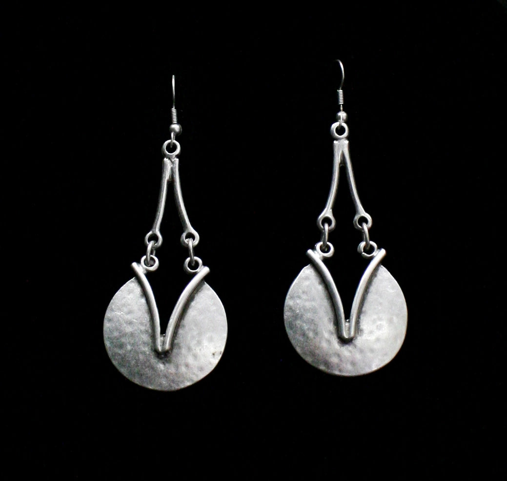 Handmade Pewter Earrings