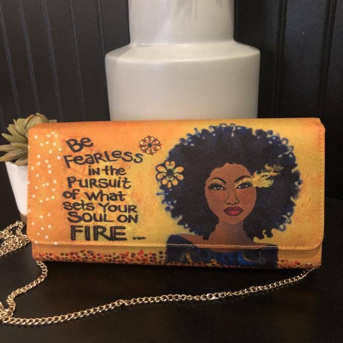 Soul On Fire Clutch Bag