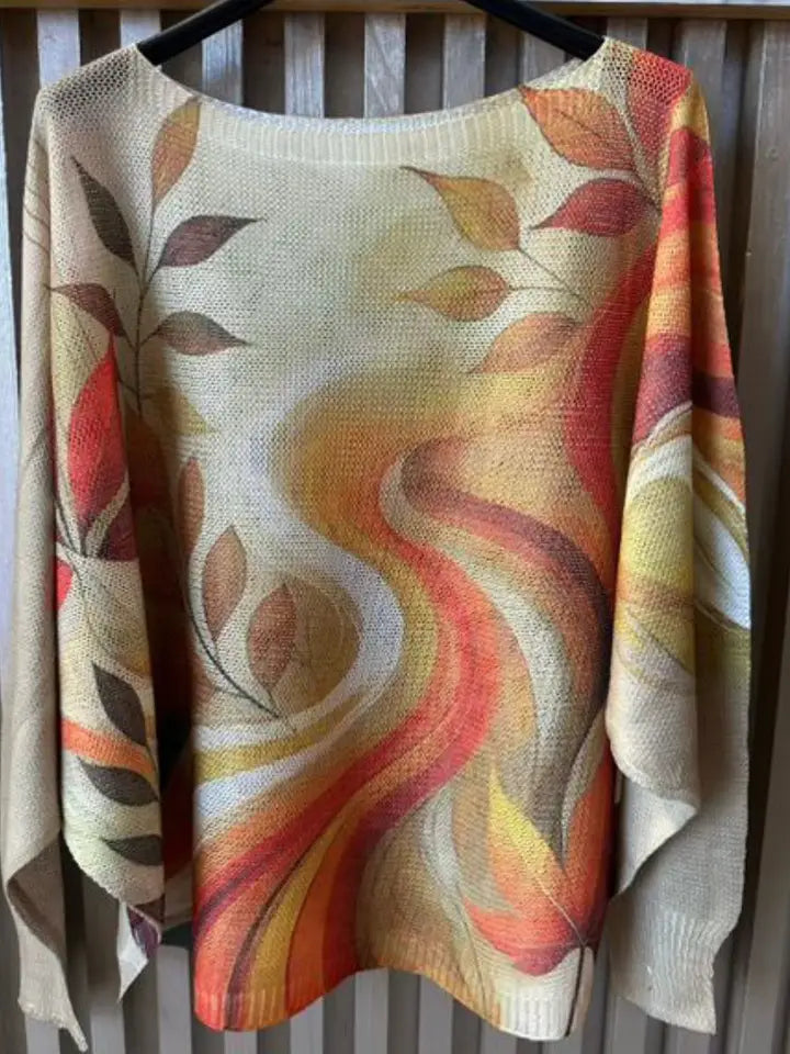 Knit Printed Sweater