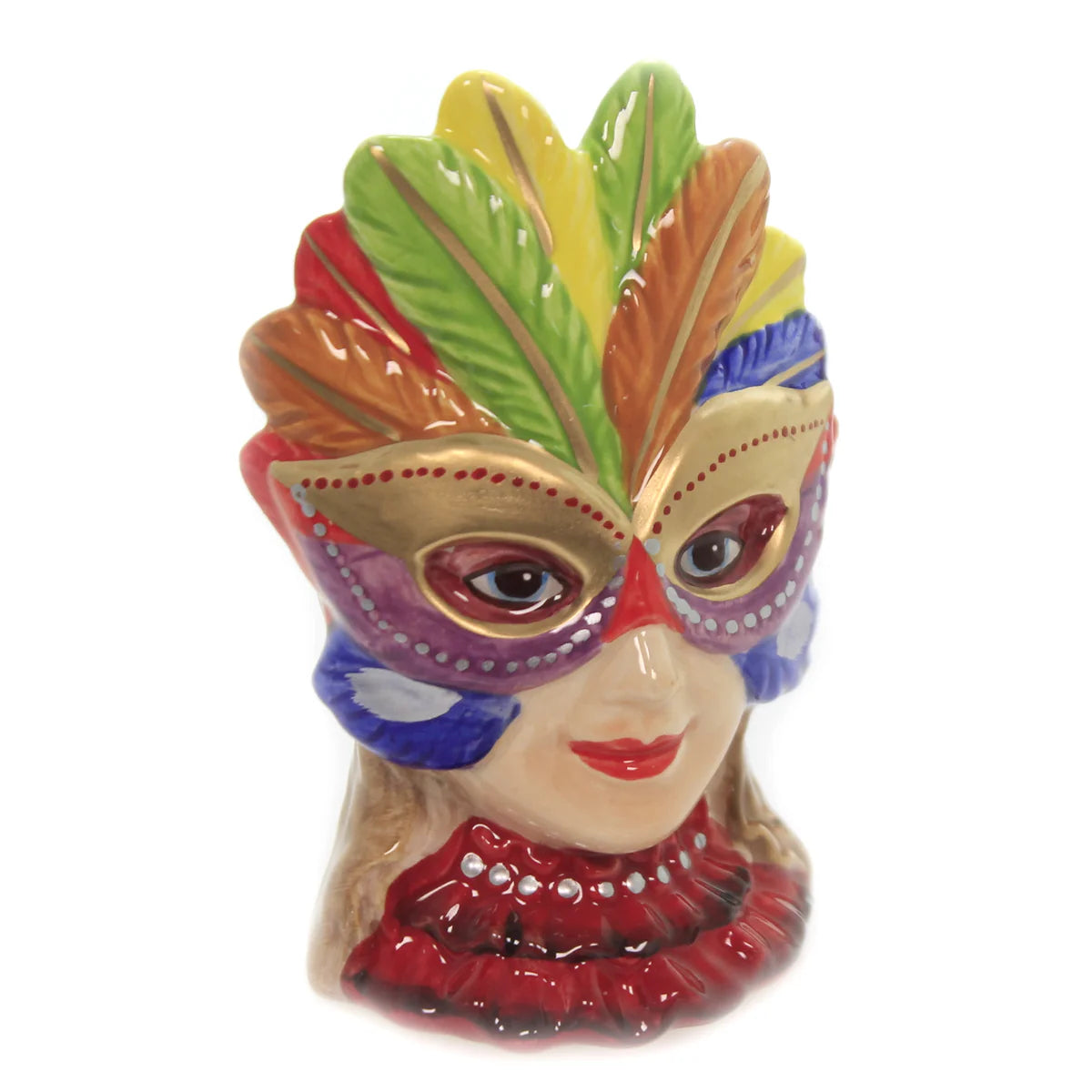 Mask Girl & Jester Salt & Pepper Shaker