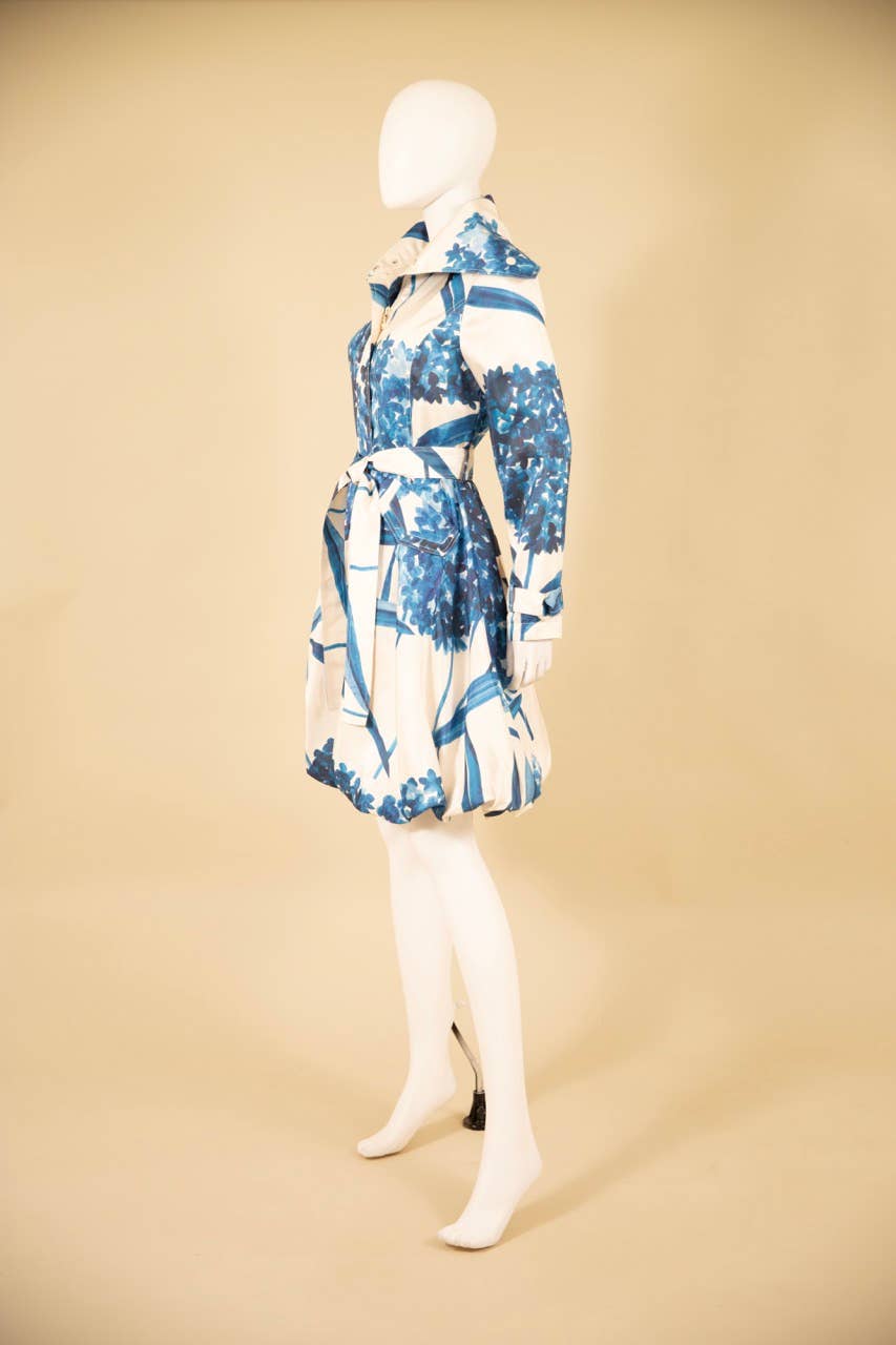 Blue Muse Belted Shirt Dress