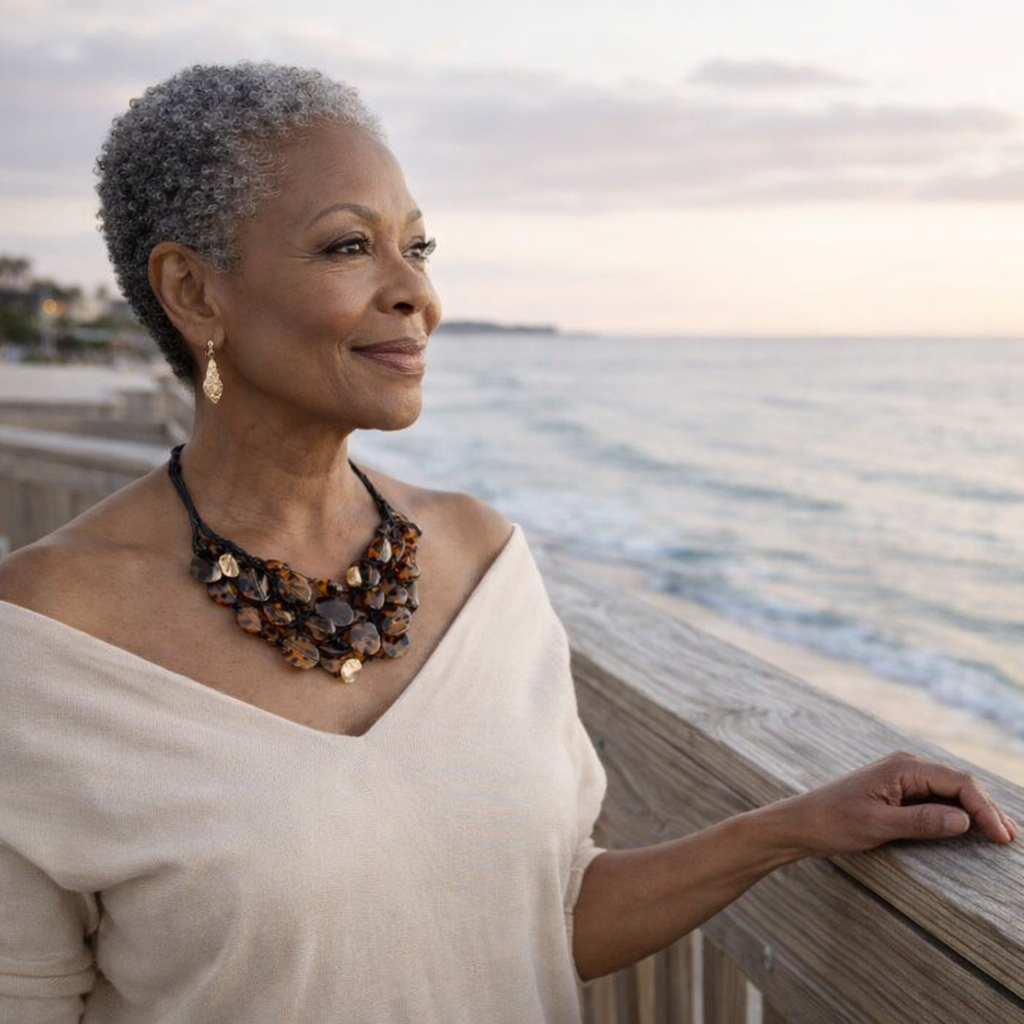 Chunky Tortoise Shell Necklace
