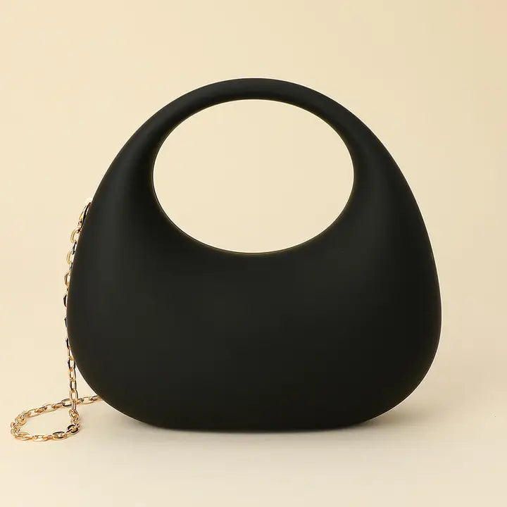 Matte Crescent Handbag