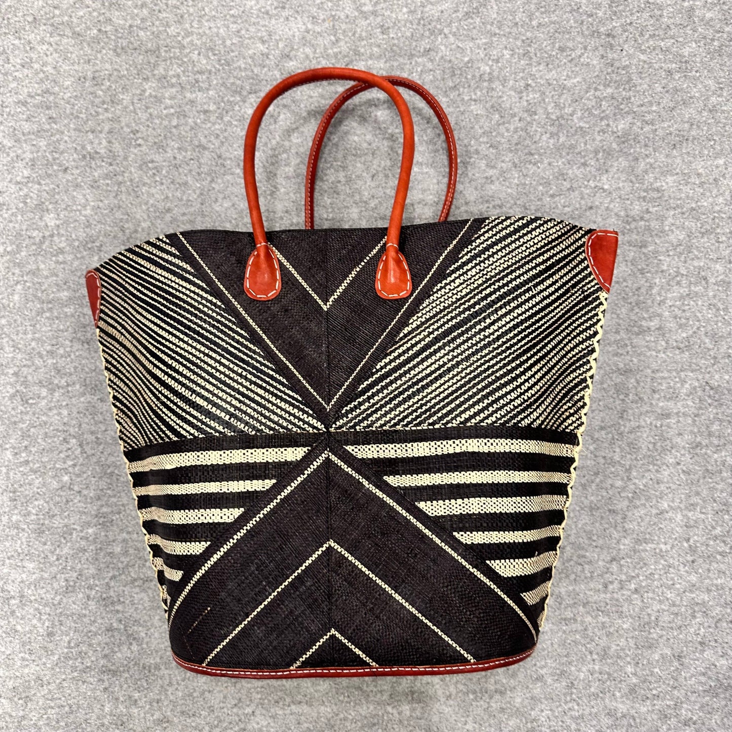 Raffia Straw Tote Bag