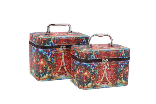 Night Life In Paris Cosmetic Cases