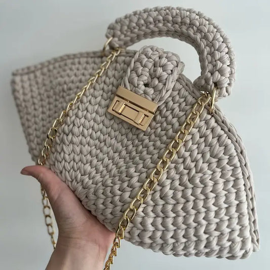 Half Moon Crochet Bag