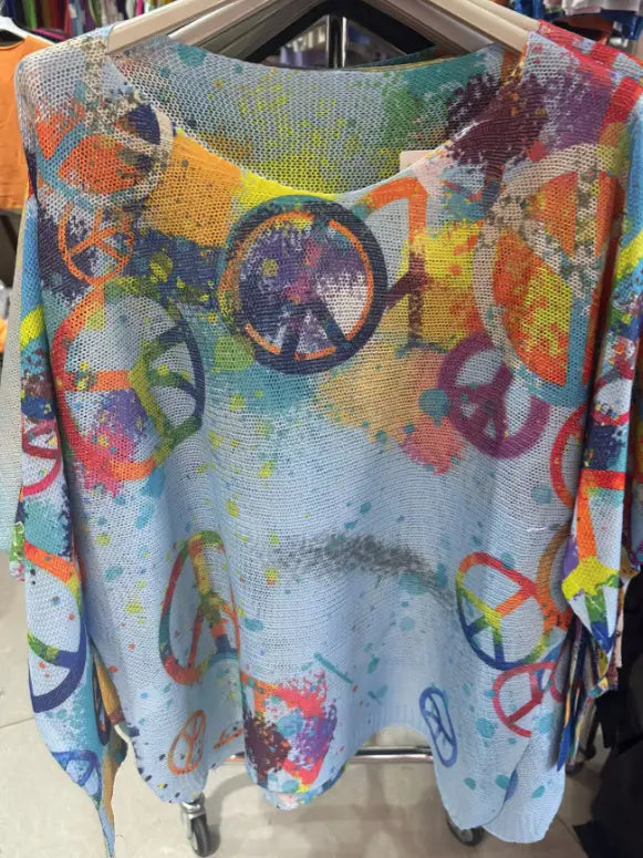 Knit Printed Sweater