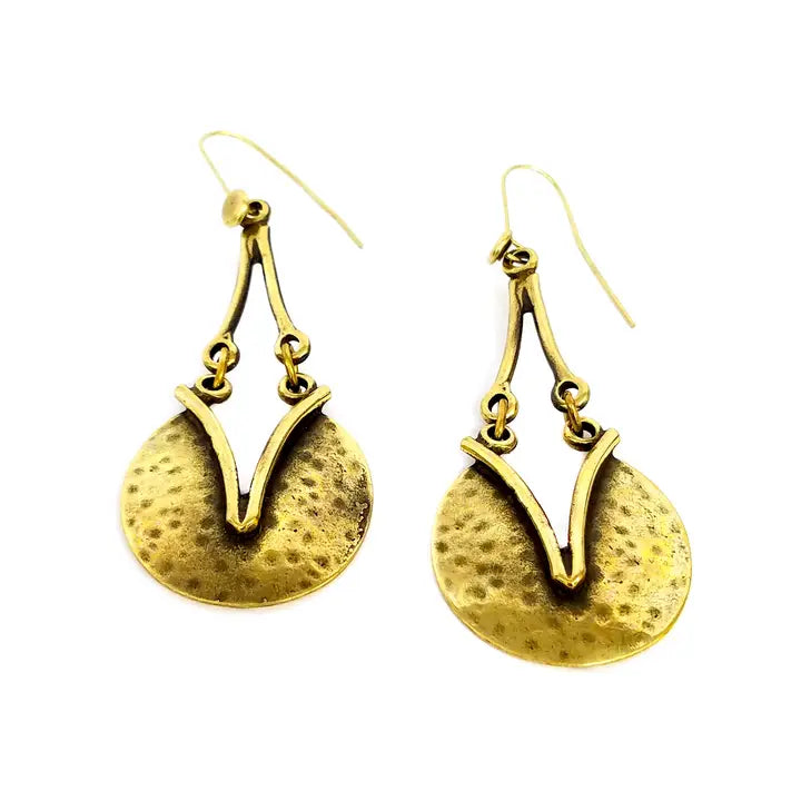 Handmade Pewter Earrings