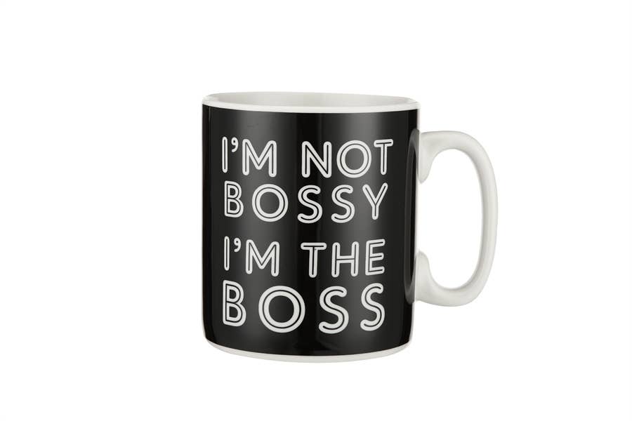 Oversize  Coffee MUG I'm not Bossy