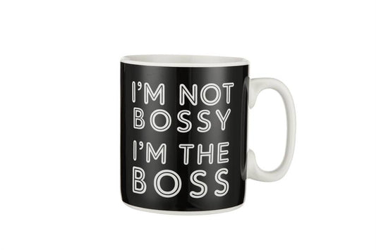 Oversize  Coffee MUG I'm not Bossy