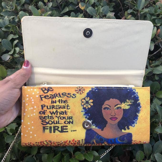 Soul On Fire Clutch Bag