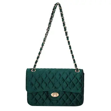 Velvet Luxe Shoulder Bag