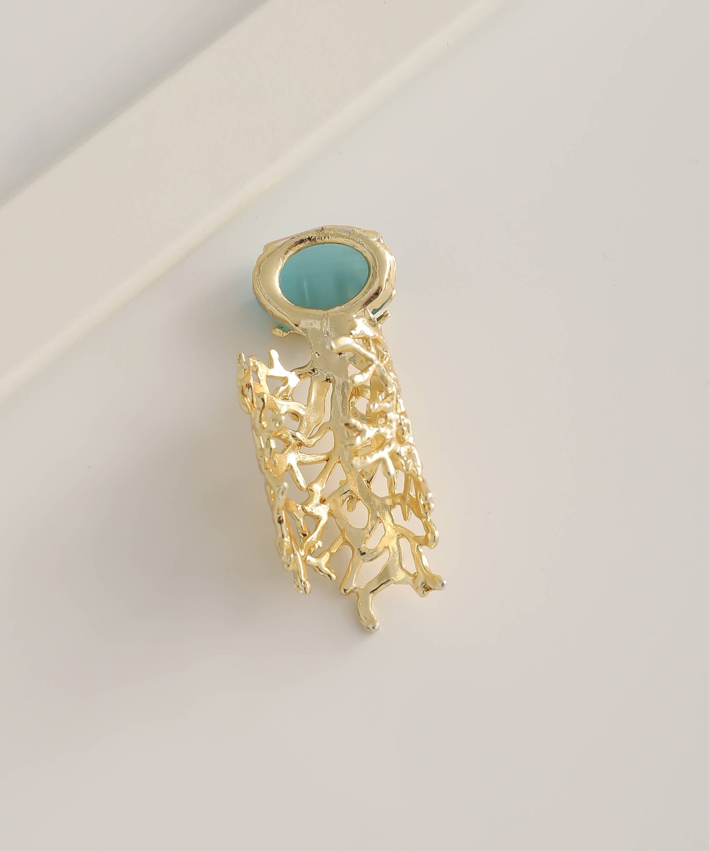 Abstract Stone Ring
