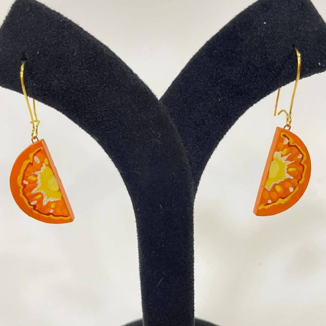 Orange Jewelry Set