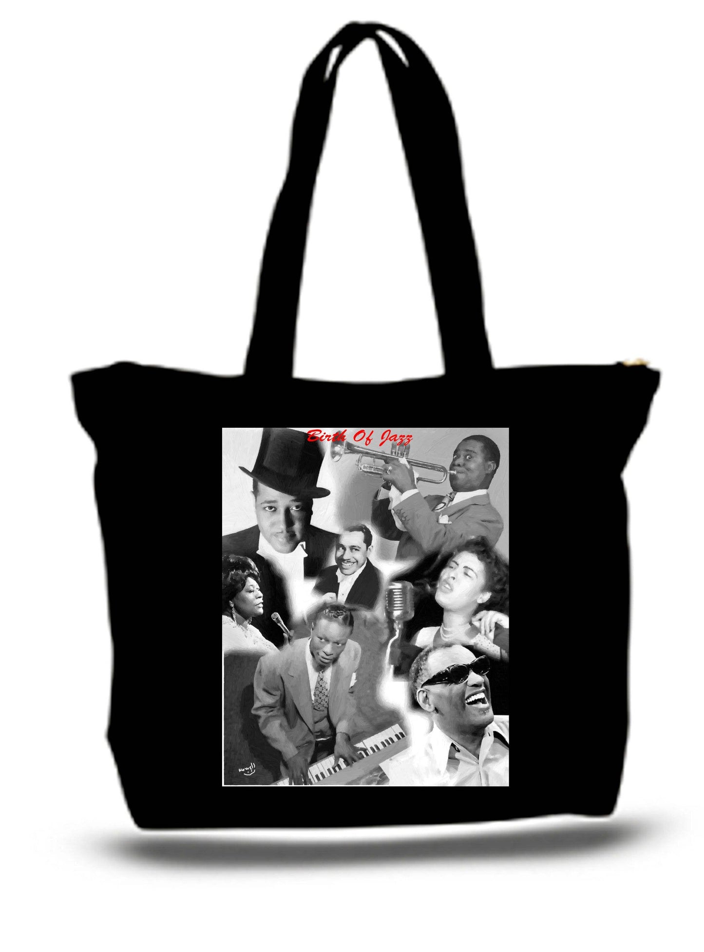 African American Legends of Jazz Tote