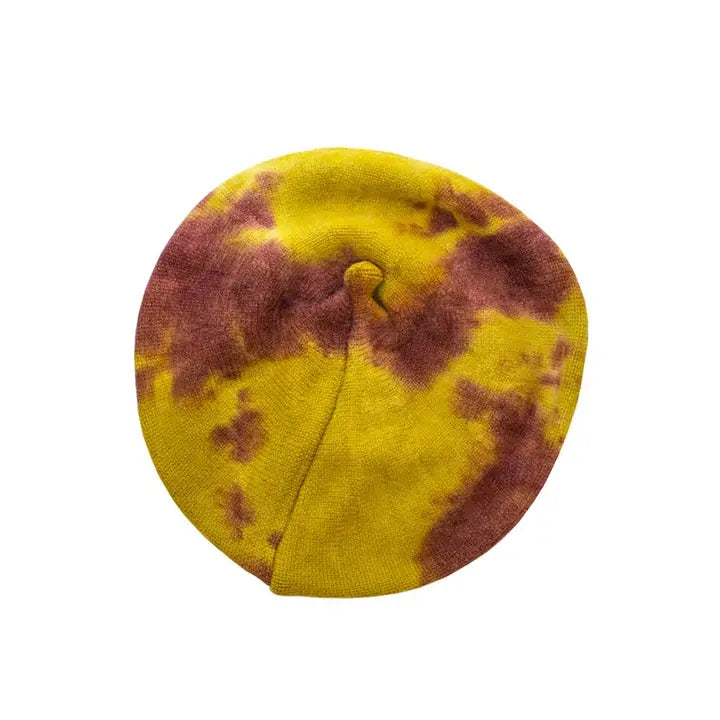 Tie-Dyed Beret