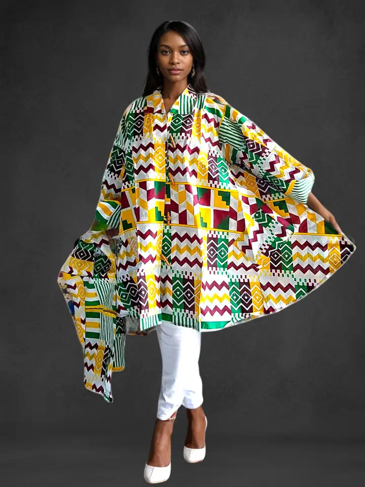 Heritage Harmony Printed Duster Set
