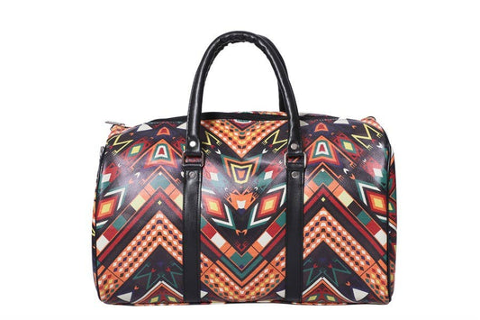 Ladies Printed Designed Carry On Hand Bag