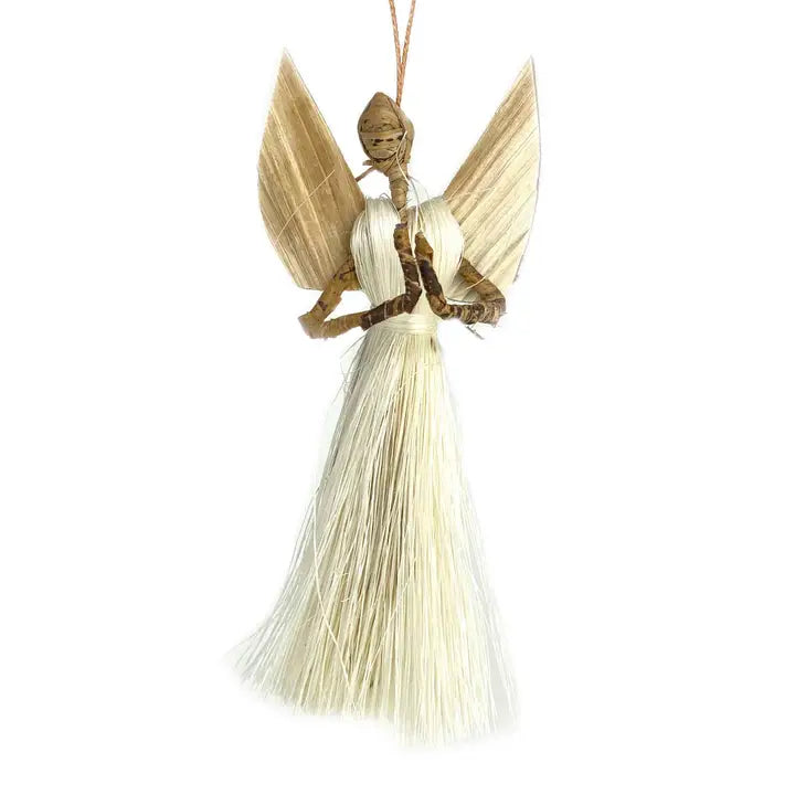 Sisal Floating Angel Ornaments