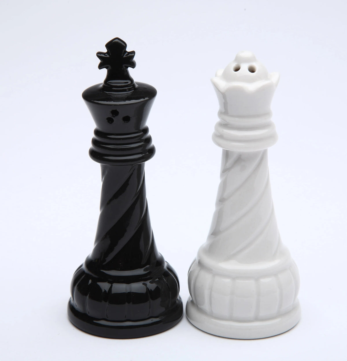 Chess King and Queen Salt and Pepper Shakers