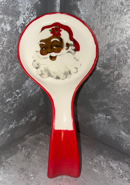 Santa Spoon Holder