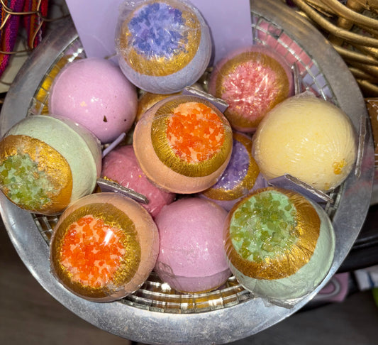 Colorful Bath Bombs