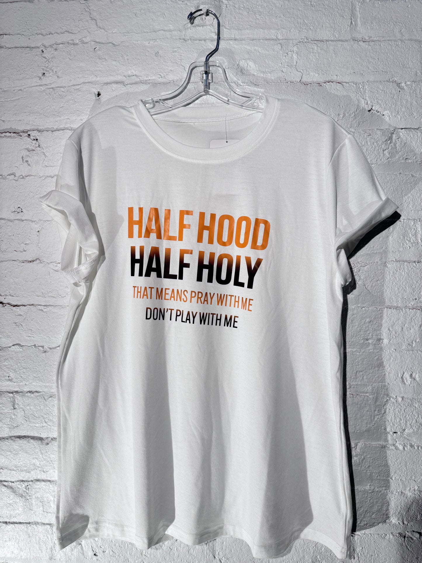 Half Hood T Shirt